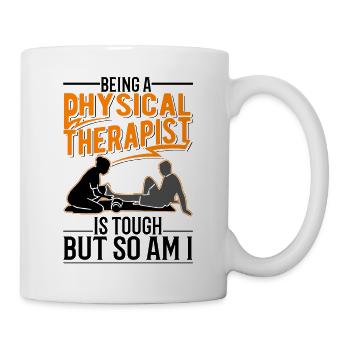 Physiotherapist Physiotherapy Physio - Mug - white - Right