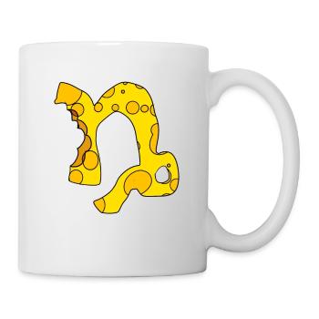 Sternzeichen Steinbock - Tasse - Weiß - Rechts