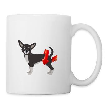 Nobody TWERKS like Chihuahua - Tasse - Weiß - Rechts
