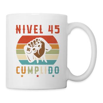 Niveau 45 Complet - Mug blanc - blanc - Droite