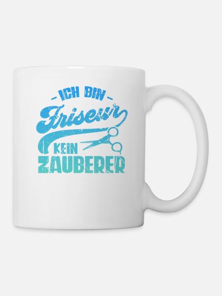 Ich Bin Friseur - Tasse - Weiß