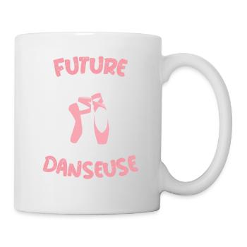 Humour cadeau naissance ballet future danseuse - Mug blanc - blanc - Droite