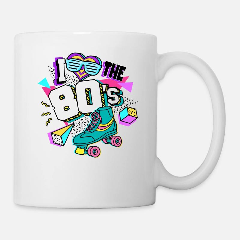 80s I Love The 80s - Mug - white