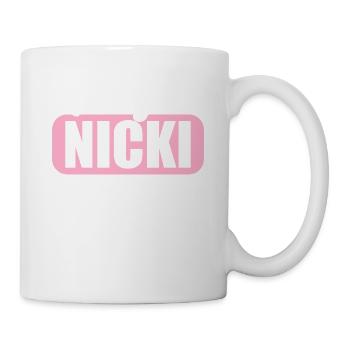 DDR Ostdeutschland Osten Ossi Ausgeh Nicki - Tasse - Weiß - Rechts