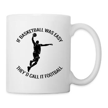 Basketball Lovers Basketball Basketball Club - Mug - white - Right