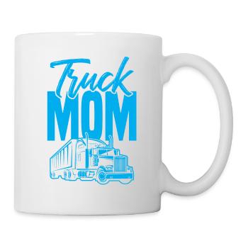 Truck mom mama - Mug - white - Right