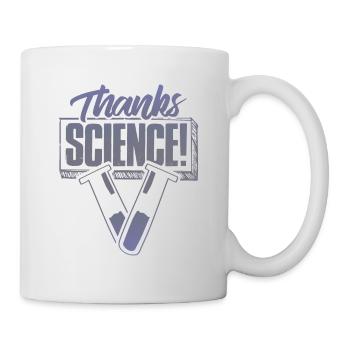 thank you science - Mug - white - Right