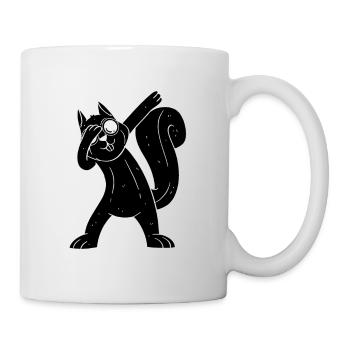 Écureuil, écureuil frais avec - Mug blanc - blanc - Droite