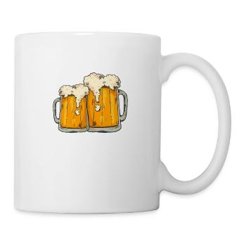Tour Guide Fueled By Beer Tourist Guide Beer - Tasse - Weiß - Rechts