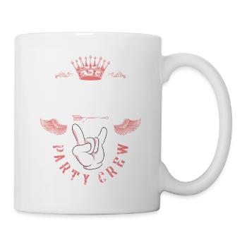Équipage de l’Italia Party - Mug blanc - blanc - Droite