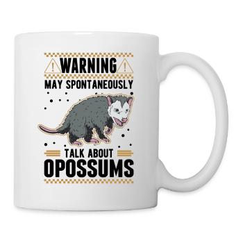 Opossum Gift Possum Pouch Rat - Mug - white - Right