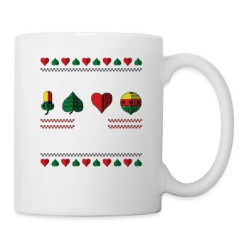 Frag mich alles über Schafkopf - Tasse - Weiß - Rechts