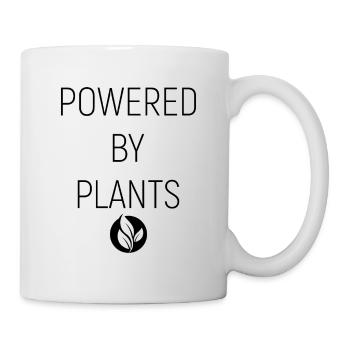 Powered By Plants Vegan Lifestyle - Mug - white - Right