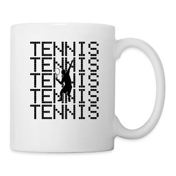 Tennis - Mug blanc - blanc - Droite