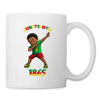 Black Boy Juneteenth 1865 Freiheit Freedom Day - Mug - white - Right