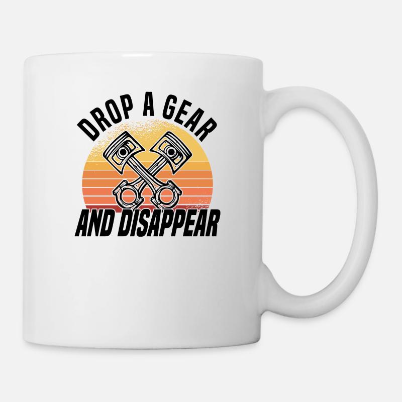 Pilote de course Racing Car Tuning Racing Motorsport - Mug blanc - blanc