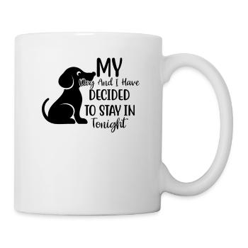Moi et mon chien - Mug blanc - blanc - Droite