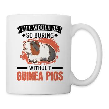 Cochon d’Inde Cadeau Cochon d’Inde - Mug blanc - blanc - Droite