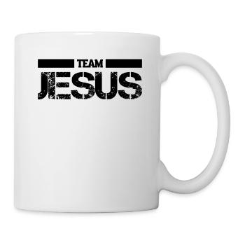 Team Jesus Christian Religion Christ Jesus - Tasse - Weiß - Rechts