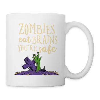 Halloween Zombie Mort-vivant Cadavre Créature Mort Costume - Mug blanc - blanc - Droite