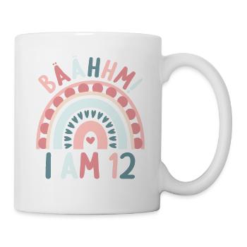 12 years old Rainbow Rainbow 12th birthday - Mug - white - Right