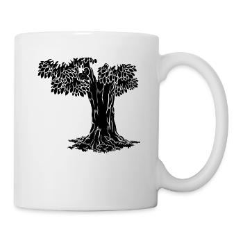 Drôle d’écureuil, écureuil, - Mug blanc - blanc - Droite