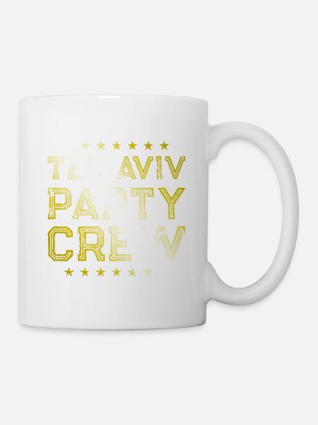 Tel Aviv Party Crew - Tasse - Weiß