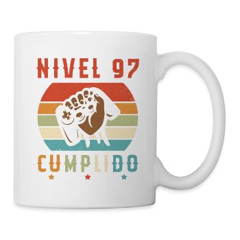 Niveau 97 Complet - Mug blanc - blanc - Droite