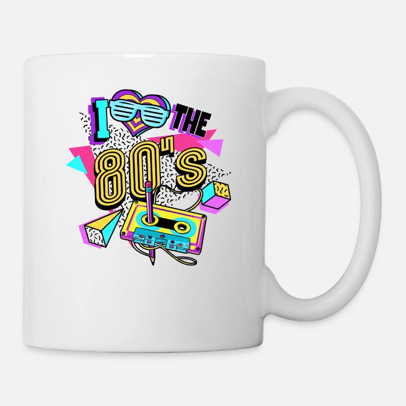 80s I Love The 80s - Mug - white