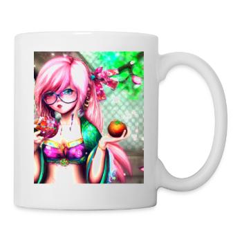 Japan Anime Drawing - Mug - white - Right