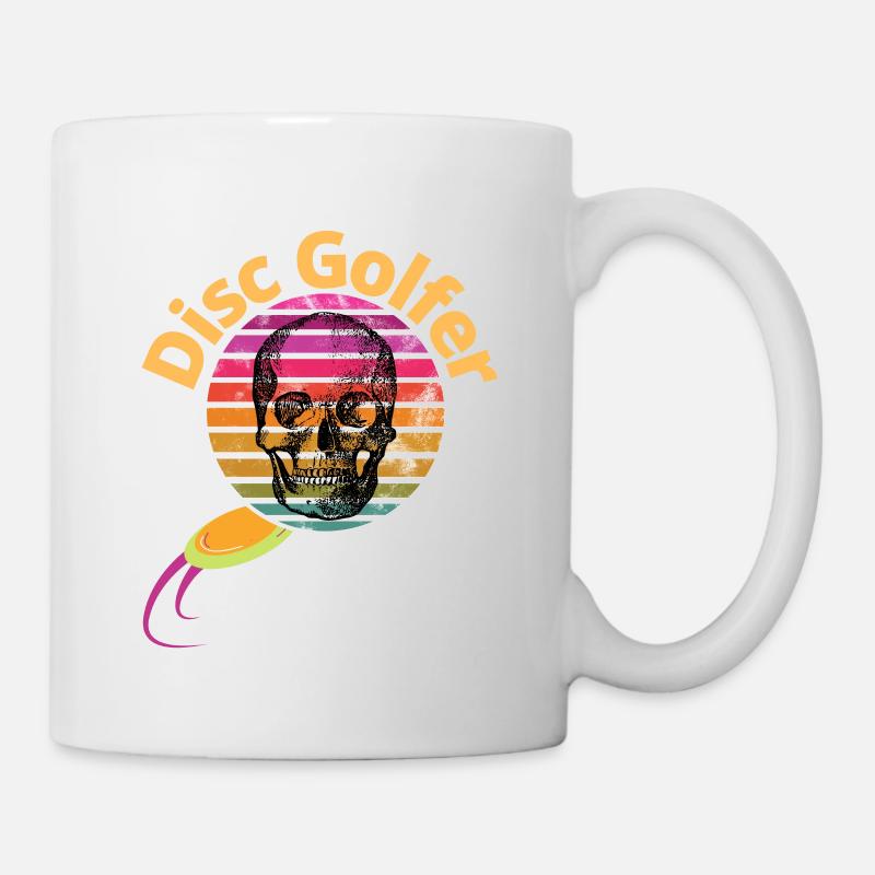 DiscGolfer - Mug blanc - blanc