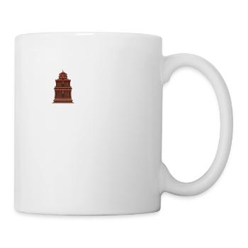 Ancient Astronaut Theorie Vimana Tempel - Tasse - Weiß - Rechts