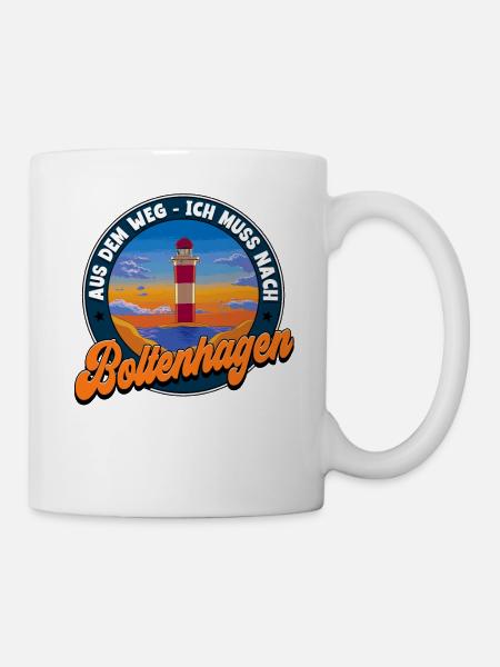 Boltenhagen - Tasse - Weiß
