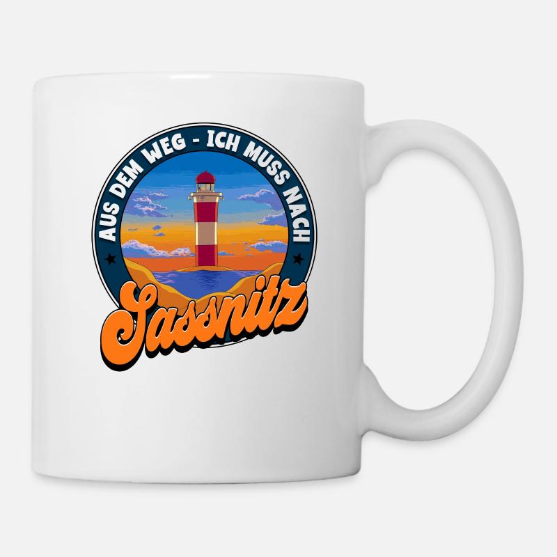 Sassnitz - Tasse - Weiß