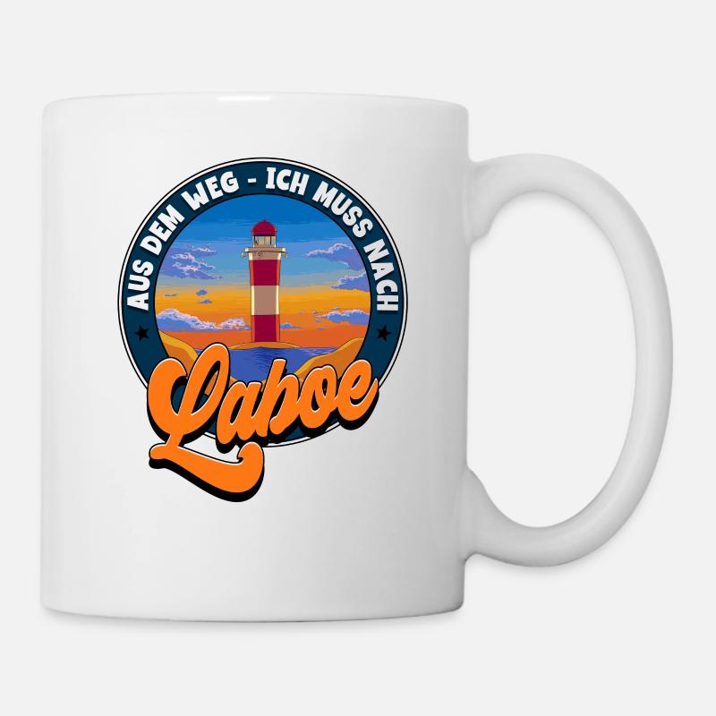 Laboe - Tasse - Weiß