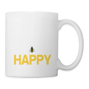 HAPPY Awesome Bee Lover Designs T-Shirt Present - Mug - white - Right