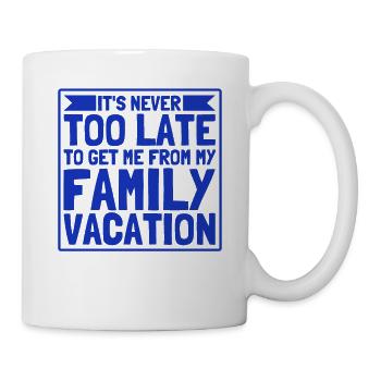 Road Trip Holiday Family Holiday Family Gift - Mug - white - Right