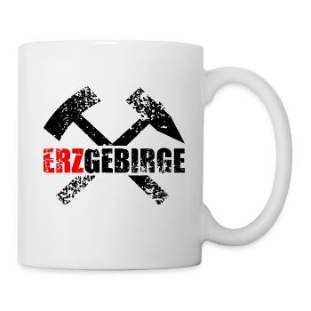 Erzgebirge Heimat Schacht - Tasse - Weiß - Rechts