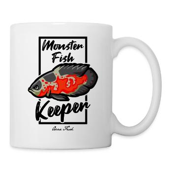Monster Fish Keeper Oscar Fish - Mug - white - Right