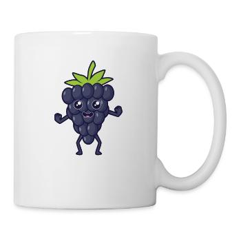 Kawaii Comic Blackberry - Mug - white - Right