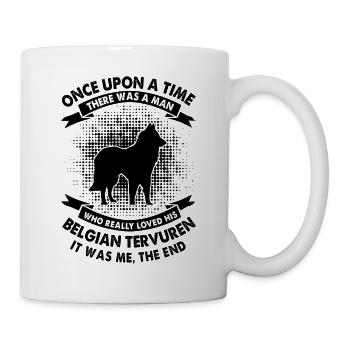 Une fois - Belge Tervuren - Mug blanc - blanc - Droite