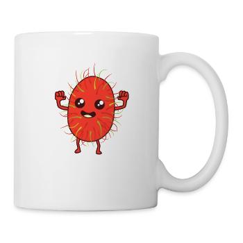 Kawaii Comic Rambutan - Tasse - Weiß - Rechts
