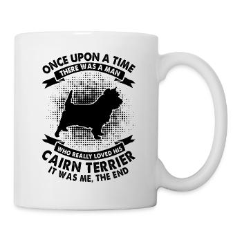 Once - Cairn Terrier - Mug - white - Right