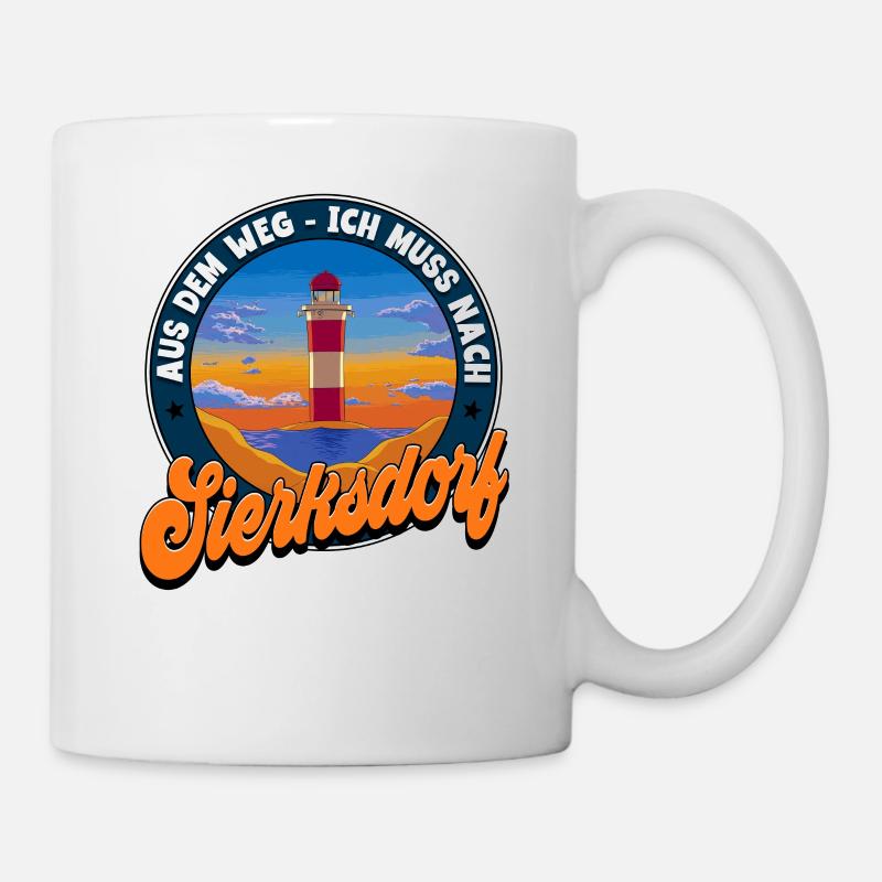 Sierksdorf - Tasse - Weiß
