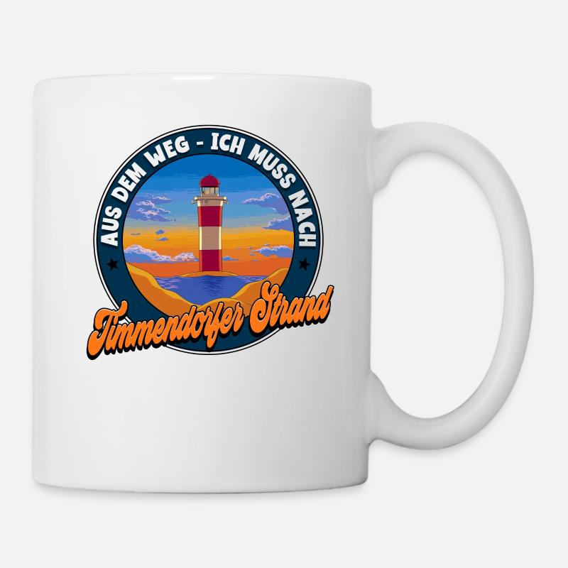 Timmendorfer Strand - Tasse - Weiß