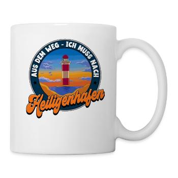 Heiligenhafen - Tasse - Weiß - Rechts