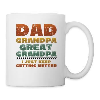 Kündigen Sie die Schwangerschaft an. - Tasse - Weiß - Rechts
