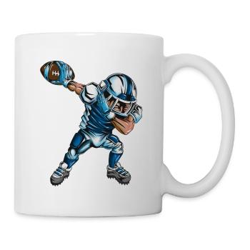 Football Dab Footballfan Kids Tenue adulte - Mug blanc - blanc - Droite