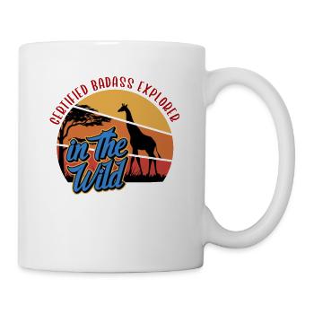 Safari Wildlife Certified Explorer In The Wild - Mug - white - Right
