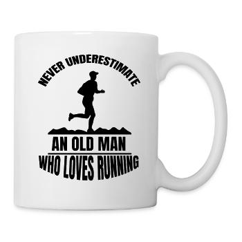 Jogging fit jogging entraînement course cardio - Mug blanc - blanc - Droite